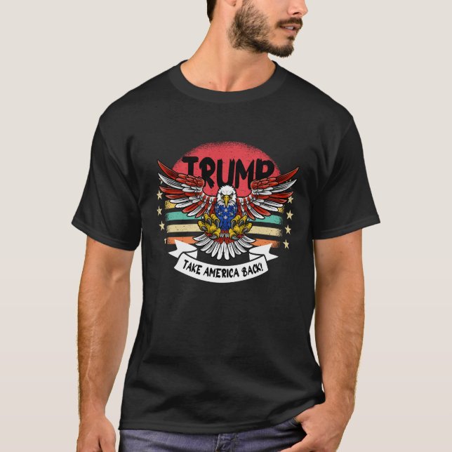 Trump take america back T-Shirt (Front)
