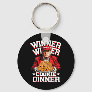 Trump Take America Byck Funny Winner Winner Cookie Key Ring