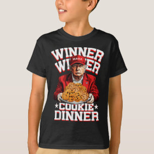 Trump Take America Byck Funny Winner Winner Cookie T-Shirt