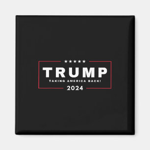Trump Taking America Back 4th Of July 2024 Us Maga Magnet