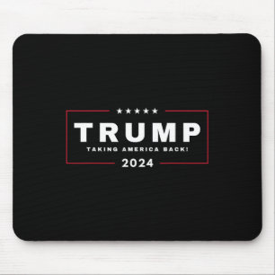 Trump Taking America Back 4th Of July 2024 Us Maga Mouse Pad