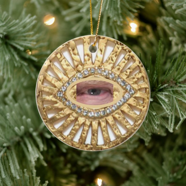 TRUMP TALISMAN CERAMIC TREE DECORATION (Tree)