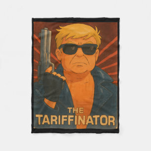 Trump Tariffinator Liberation Day Tariff Deal Men  Fleece Blanket