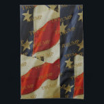 TRUMP  TEA TOWEL<br><div class="desc">MAKE AMERICA GREAT AGAIN</div>