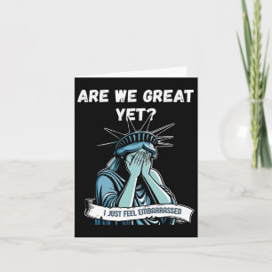 Trump Tees Anti Trump Anti Republican Conservative Card