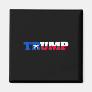 Trump Texans For Trump Magnet
