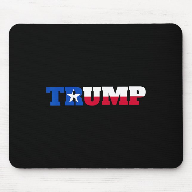 Trump Texans For Trump  Mouse Pad (Front)