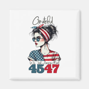 Trump Thanksgiving Grateful We Took America Byck M Magnet