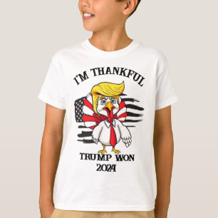 Trump Thanksgiving I'm Thankful Trump Won T-Shirt