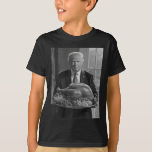 Trump Thanksgiving Turkey Funny Celebration  T-Shirt