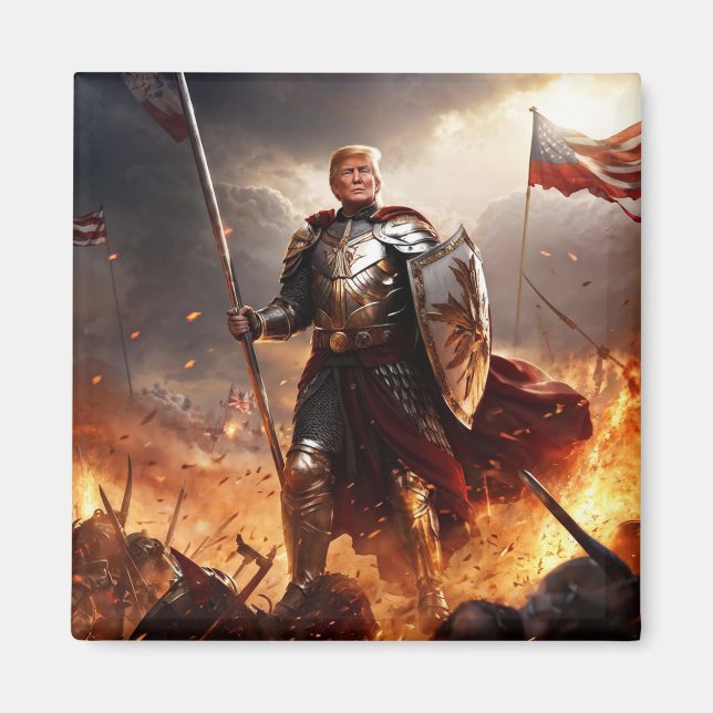 "Trump the American Guardian Magnet (Front)