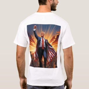 Trump the American Superhero T-Shirt" T-Shirt