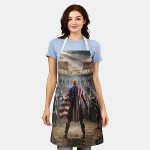 Trump the Gladiator Apron" Apron