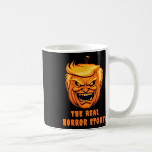 Trump The Real Horror Story, Anti-trump Halloween Coffee Mug