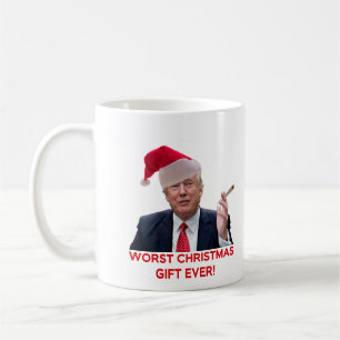 Trump, the worst Christmas gift ever! Coffee Mug