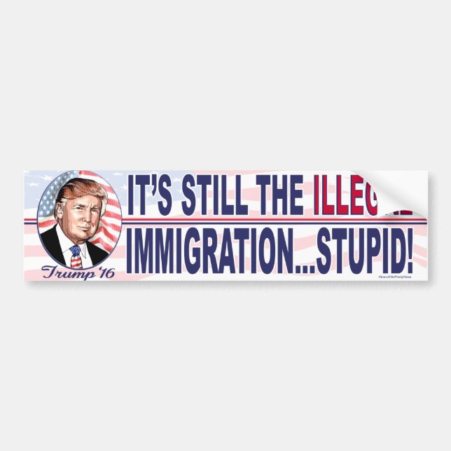 Trump This 2016 Bumper Sticker (Front)