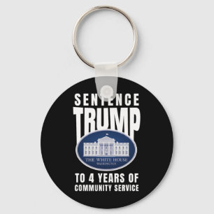 Trump To 4 Years Of Community Service 9  Key Ring