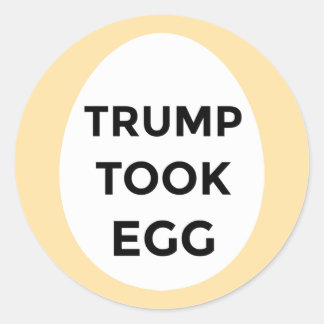 Trump Took Egg stickers