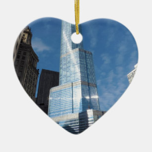 Trump Tower Ceramic Tree Decoration