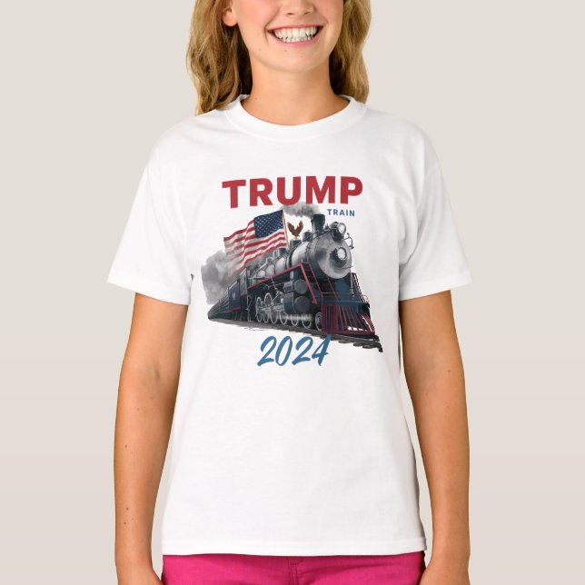 Trump Train 2024 T-Shirt (Front)