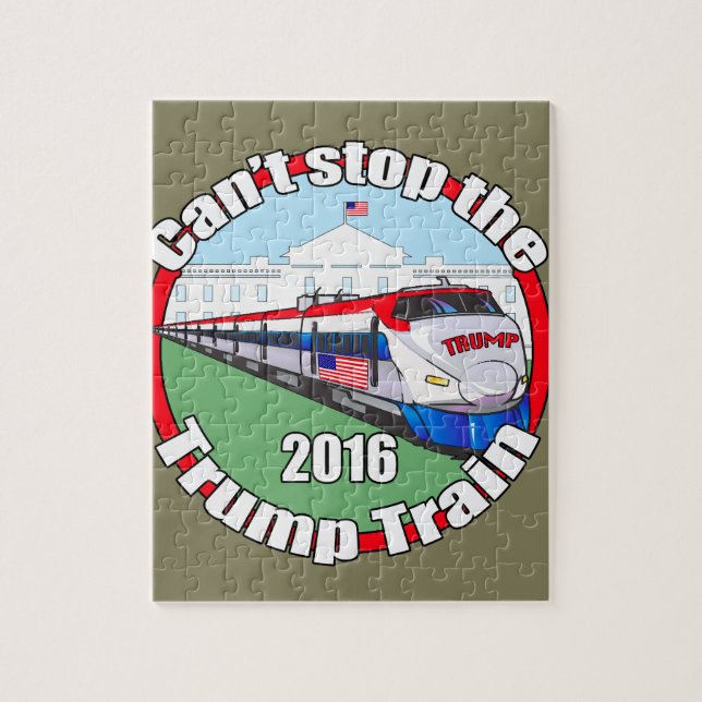 Trump Train 2 Jigsaw Puzzle (Vertical)