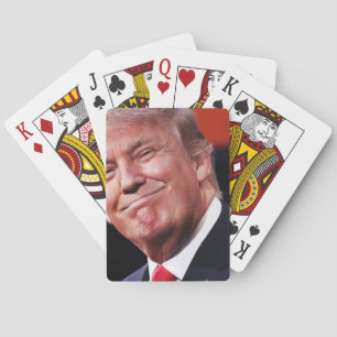 trump Train supporters only Playing Cards