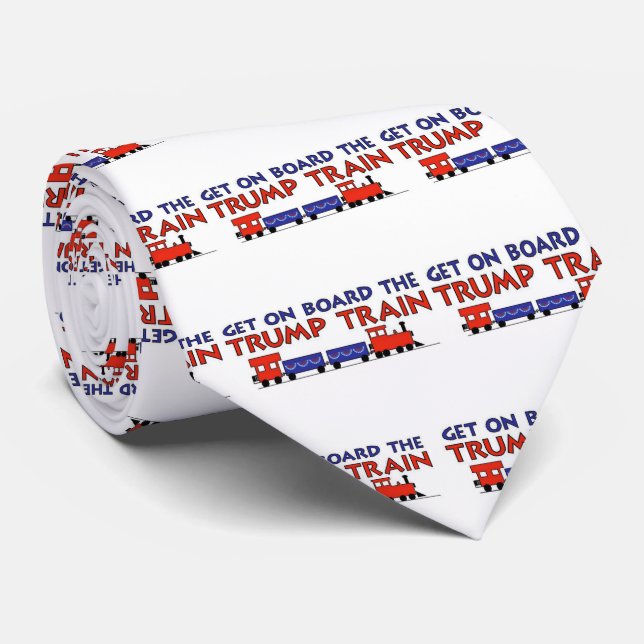 TRUMP TRAIN TIE (Rolled)