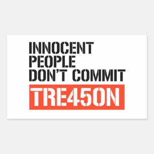 Trump TRE45ON Rectangular Sticker