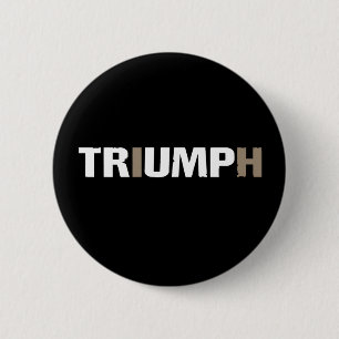 Trump Triumph 47th US President 6 Cm Round Badge