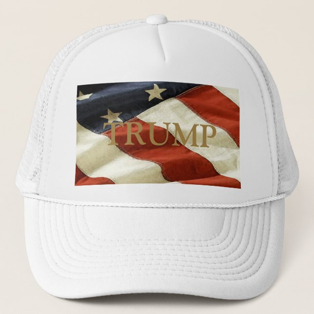 TRUMP TRUCKER HAT (Front)