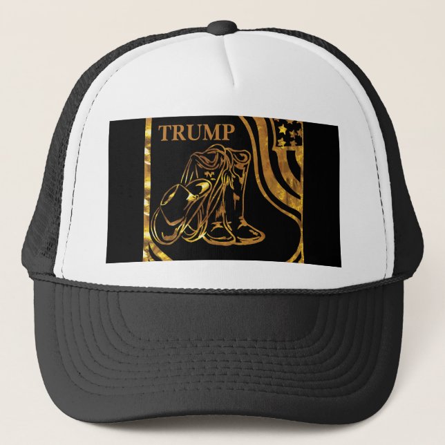 TRUMP TRUCKER HAT (Front)