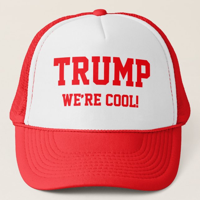 TRUMP TRUCKER HAT (Front)
