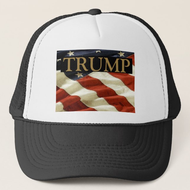 TRUMP TRUCKER HAT (Front)