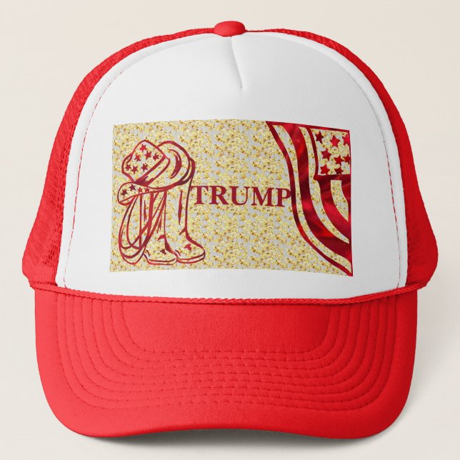 TRUMP TRUCKER HAT (Front)