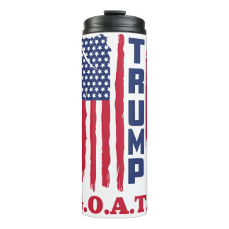 Trump Tumbler: "G.O.A.T" Thermal Tumbler