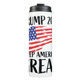 Trump Tumbler: "Keep America Great" Thermal Tumbler