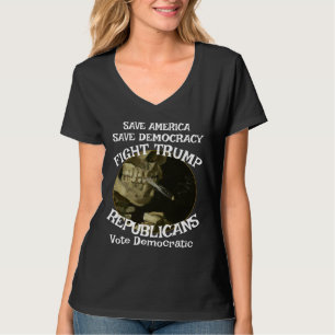 Trump U-Boat V neck T-Shirt