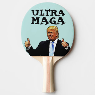 TRUMP ULTRA MAGA PING PONG PADDLE