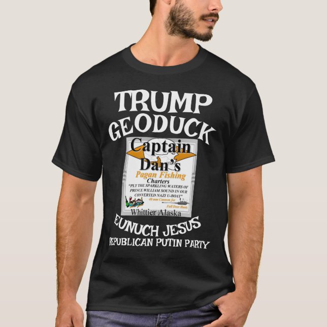 Trump Urine Jesus Republican Pee Party T-Shirt (Front)