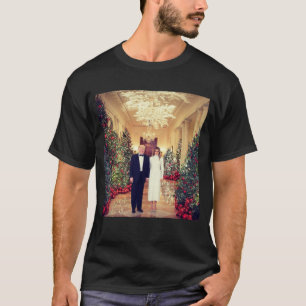 Trump US President White House Christmas  T-Shirt
