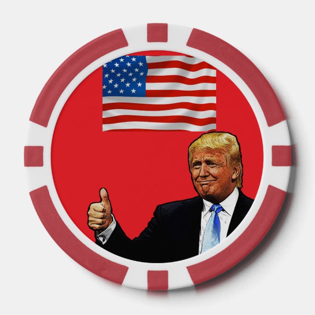 Trump USA  Poker Chips (Front)