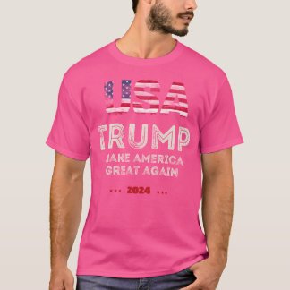Trump Usa United States 2024 Election Make America T-Shirt