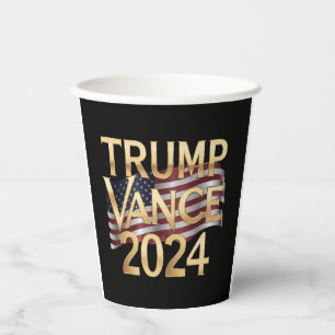 Trump Vance 2024 A Bold Vision for America, Mug Paper Cups