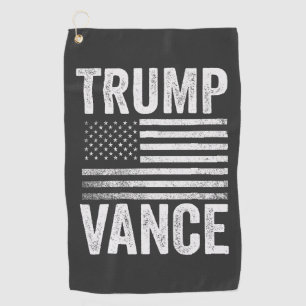 Trump Vance 2024 American Election Patriotic  Golf Towel