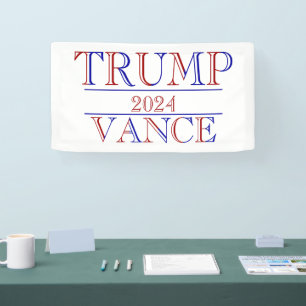 Trump Vance 2024 Banner