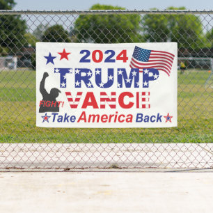 TRUMP VANCE 2024 BANNER