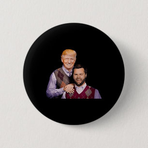 Trump Vance 2024 Brothers Funny Parody Trump J D V 6 Cm Round Badge