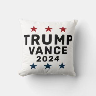 Trump Vance 2024 Classic Star Cushion