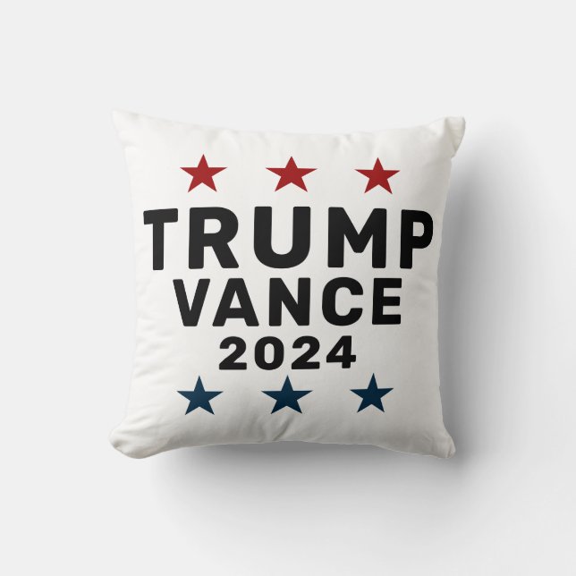 Trump Vance 2024 Classic Star Cushion (Front)