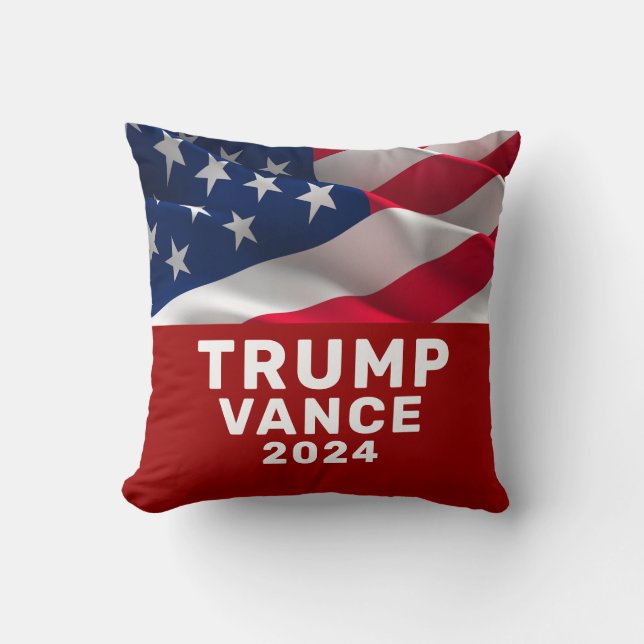Trump Vance 2024  Cushion (Front)